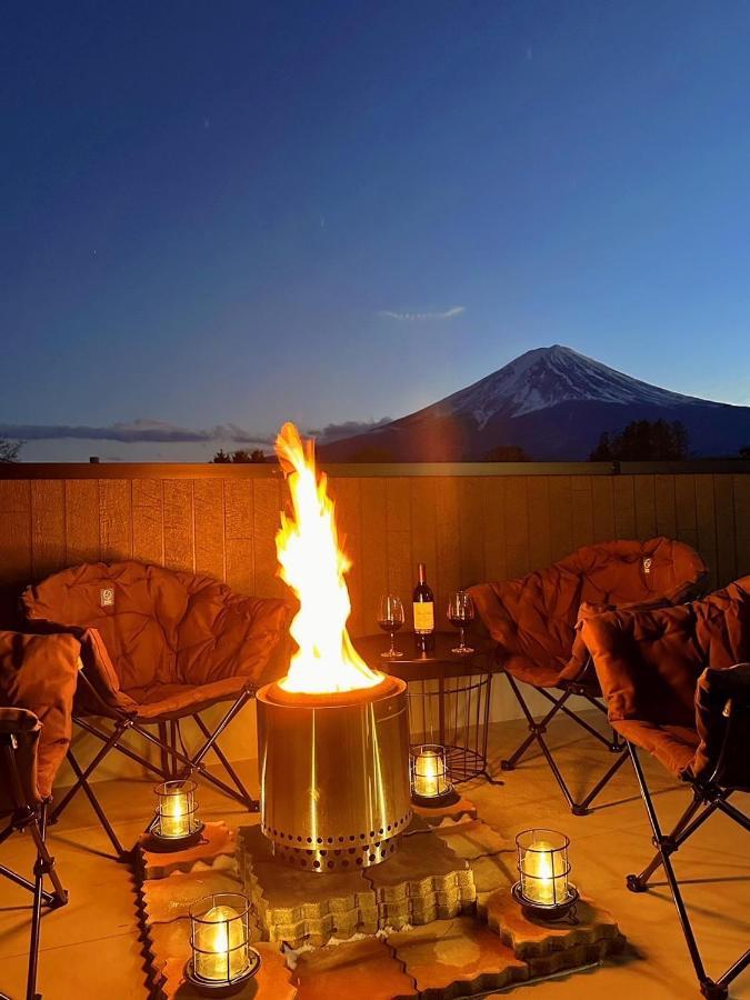 ヴィラ山間堂 Terrace Villa Bbq Bonfire Fuji View Annovillas 후지카와구치코 외부 사진