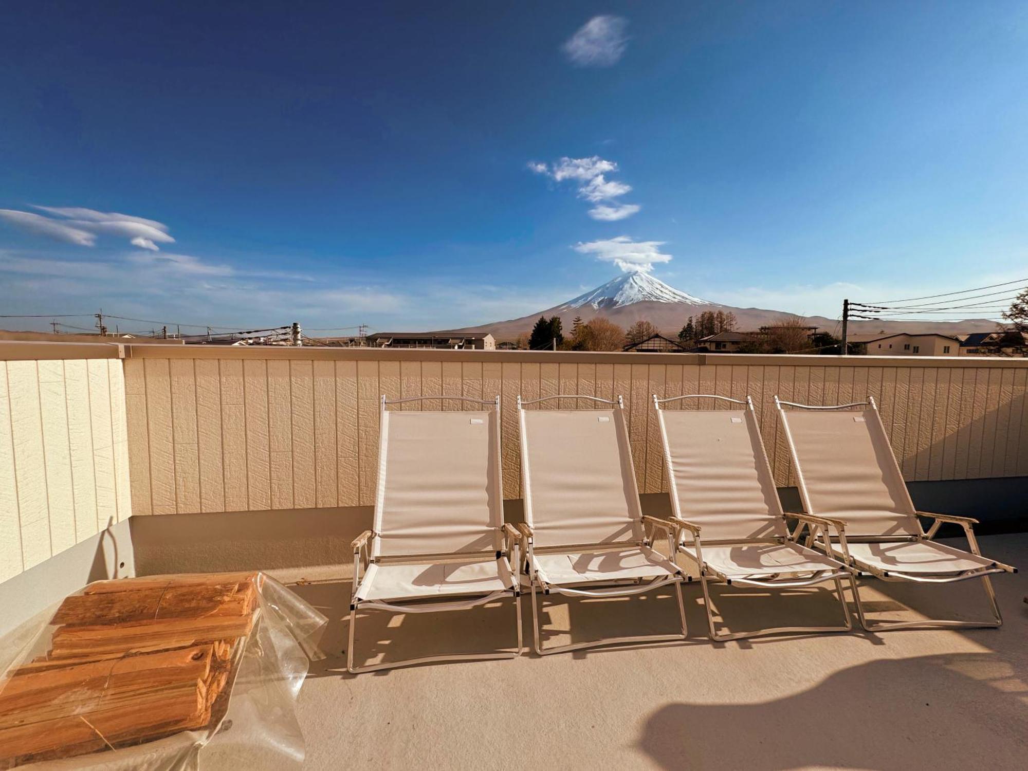 ヴィラ山間堂 Terrace Villa Bbq Bonfire Fuji View Annovillas 후지카와구치코 외부 사진
